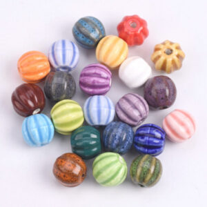 Wllpgolsil Loose Beads for Jewelry Making DIY Crafts Findings